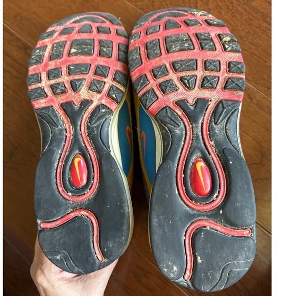 Nike Air Max 97 BVRTN OR Multicolor Running Shoes Men's Size - Picture 6 of 10